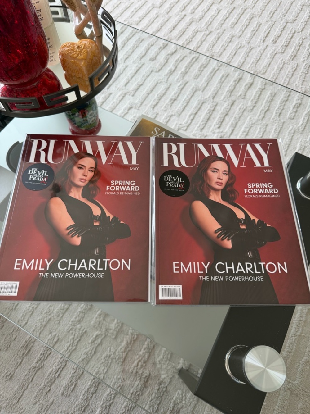 The Devil Wears Prada 2 RUNWAY Promo Magazine NEW SEALED 2026 (Set of 2)